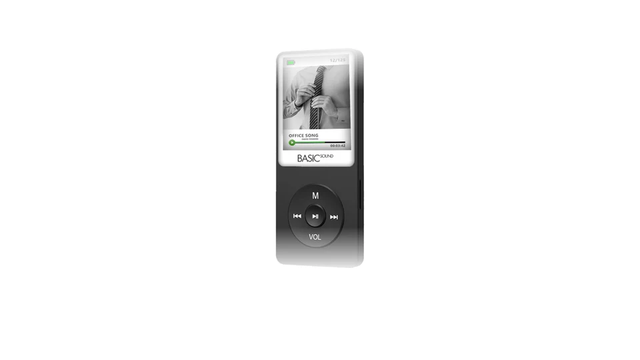 נגן MP3 בעברית עם בלוטוס | SAMVIX GLASBA8 | 8GB