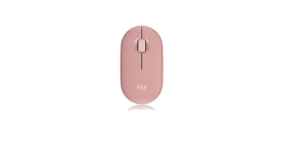 עכבר אלחוטי תומך LOGITECH | M350S | BT | ורוד