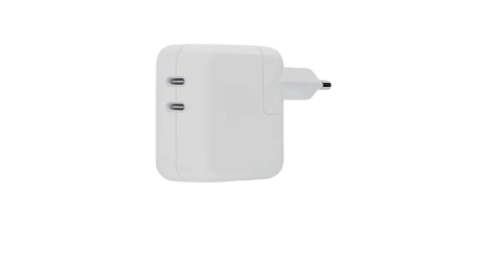 ראש מטען מהיר 2 יציאות 35W | מקורי אפל