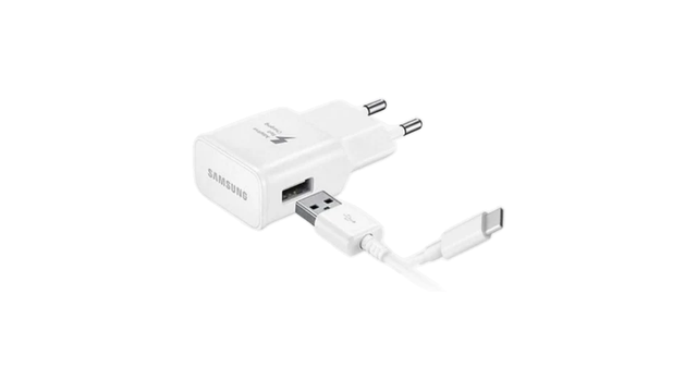 מטען מהיר + כבל USB לטייפ סי 15W | מקורי סמסונג | לבן