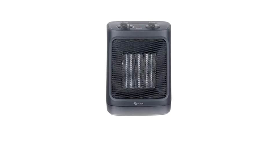 מפזר חום קרמי 2000W  | מירקייס | שחור