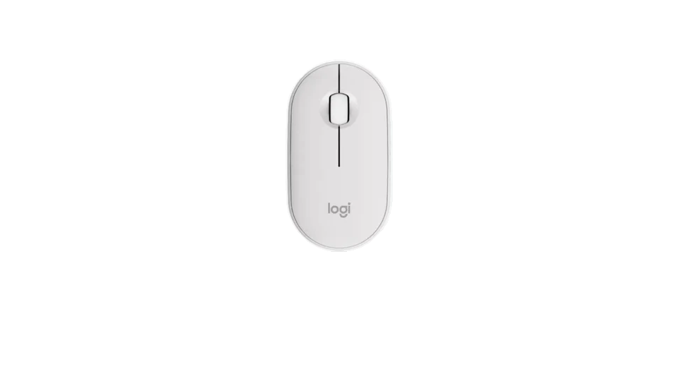 עכבר אלחוטי תומך LOGITECH | M350S | BT | לבן