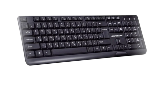 מקלדת חוטית למחשב | SILVERLINE | SL KB-889HE