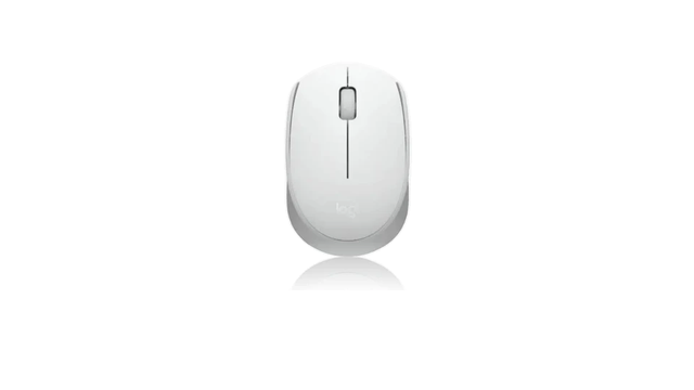 עכבר אלחוטי | LOGITECH | M171 | לבן