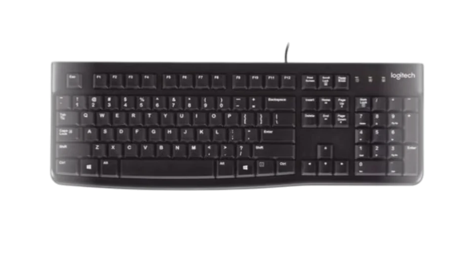 מקלדת חוטית למחשב | LOGITECH | K-120