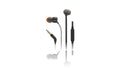 אוזניות חוטיות | JBL T110 | שחור